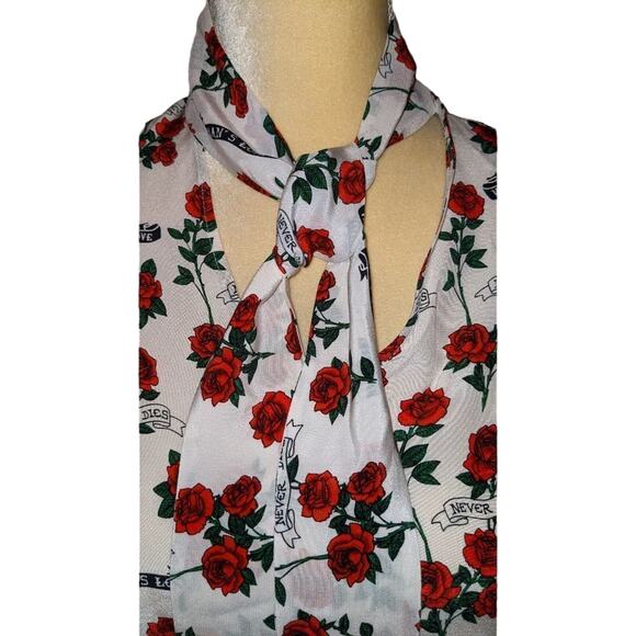 TR Sandro Paris Bessie Rose silk blouse - EUC - Picture 4 of 16